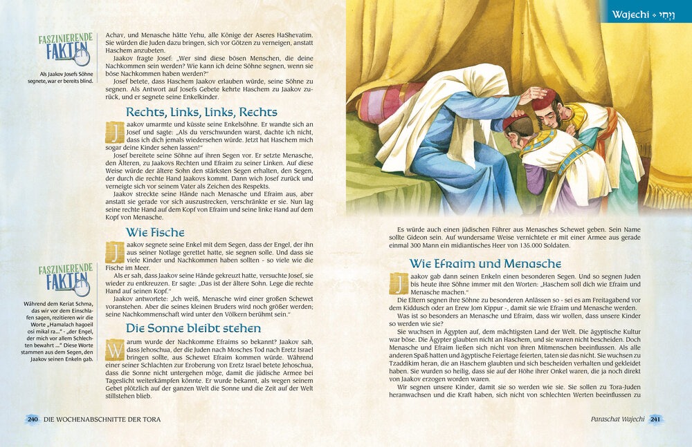 Die Wochenabschnitte der Tora. Band 1. Buch Bereschit. Eine illustrierte Nacherzählung mit Midraschim.