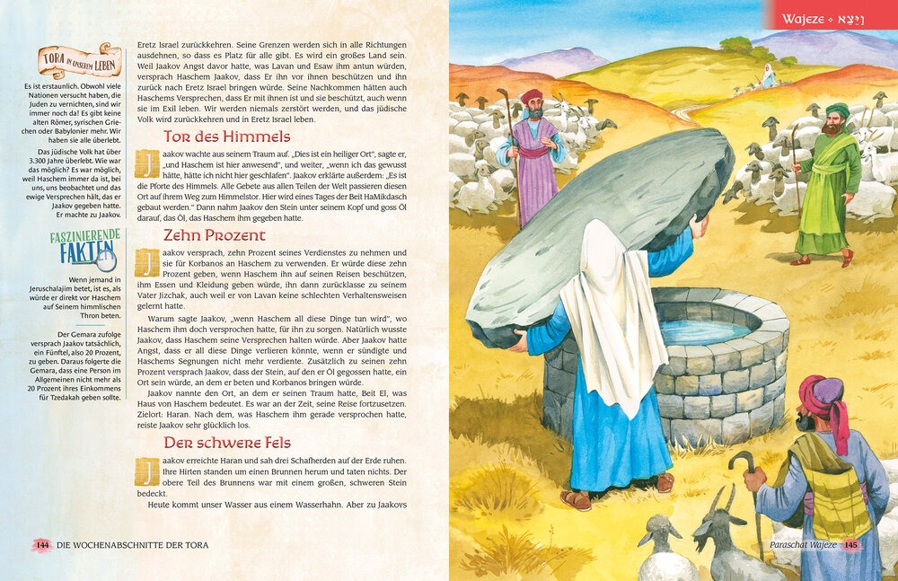 Die Wochenabschnitte der Tora. Gesamtausgabe. Eine illustrierte Nacherzählung mit Midraschim.